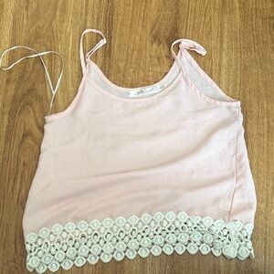 Liberty Love Blush Camisole with Lace Trim